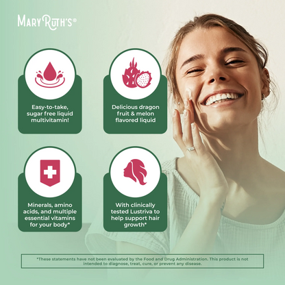 Liquid Morning Multivitamin + Hair Growth